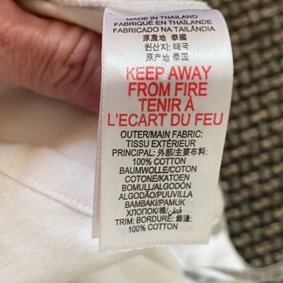 🔥NWOT🔥BURBERRY NOVA CHECK Baby/Toddler S/S White Onsie👶18 months/2T🔥Unisex - Picture 8 of 12